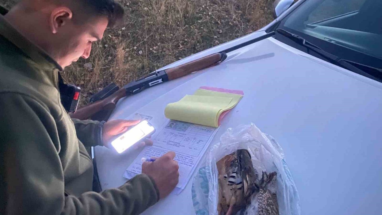 Erciş’te kaçak avcılıkla mücadele çalışması