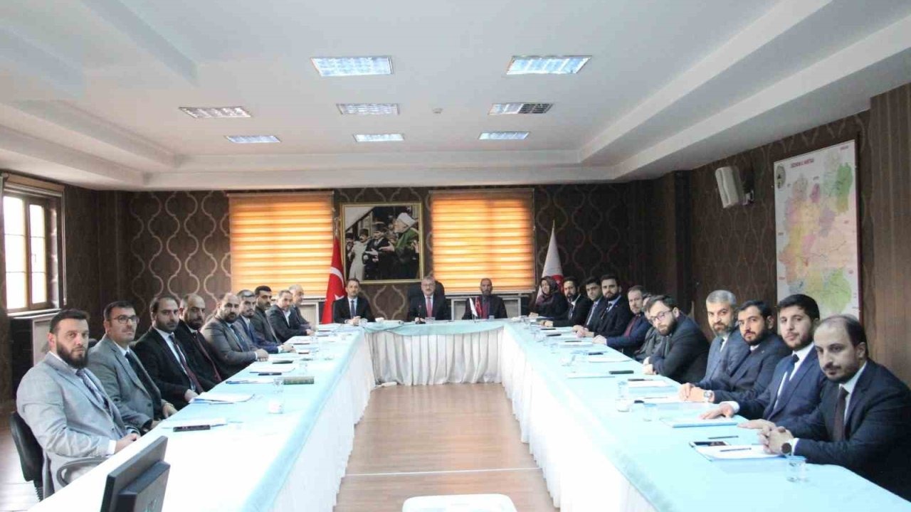 Erzurum’da ilçe müftüleri buluşması
