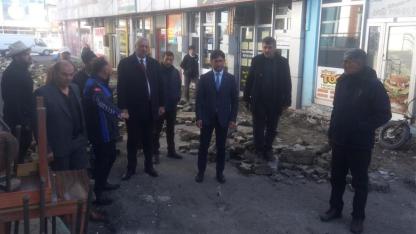 Erzurum’dan Göle’ye yardım eli uzandı