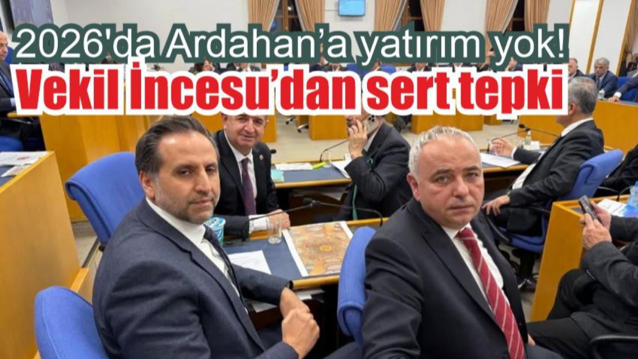 İncesu, Turizm Bakanlığı’nın 2026 yatırım programına Ardahan’ın alınmasını istedi