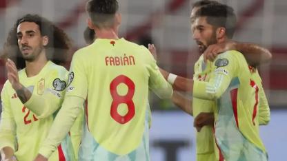 İspanya yine gol yemedi, Gürcistan'a fark attı