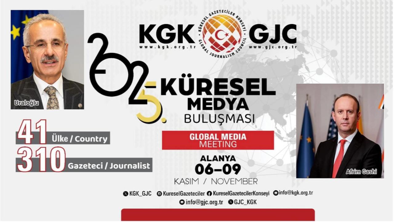 KGK “5. Küresel Medya Buluşması” Alanya’da başlıyor