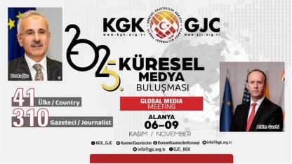 KGK “5. Küresel Medya Buluşması” Alanya’da başlıyor