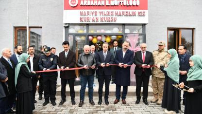 Nafiye Yıldız Hafızlık Kız Kur’an Kursu açıldı