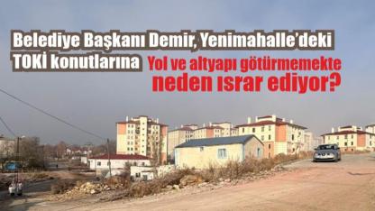 Belediye Yenimahalle’yi gözden çıkardı