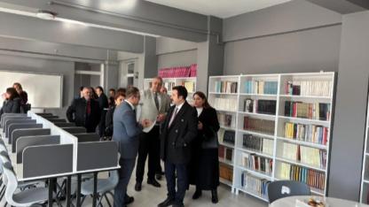 Göle’de Çağla Avcı Kütüphanesi açıldı