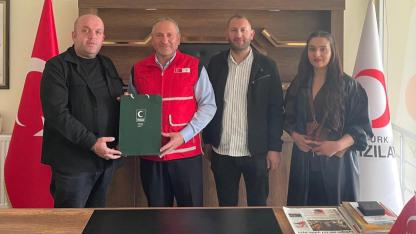 Yeşilay Ardahan Şubesi’nden Kızılay’a anlamlı ziyaret