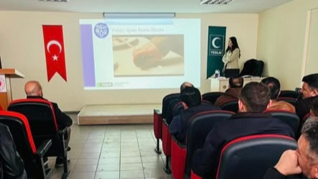 Yeşilay Ardahan Şubesi&#039;nden yükümlülere alkol bağımlılığı eğitimi