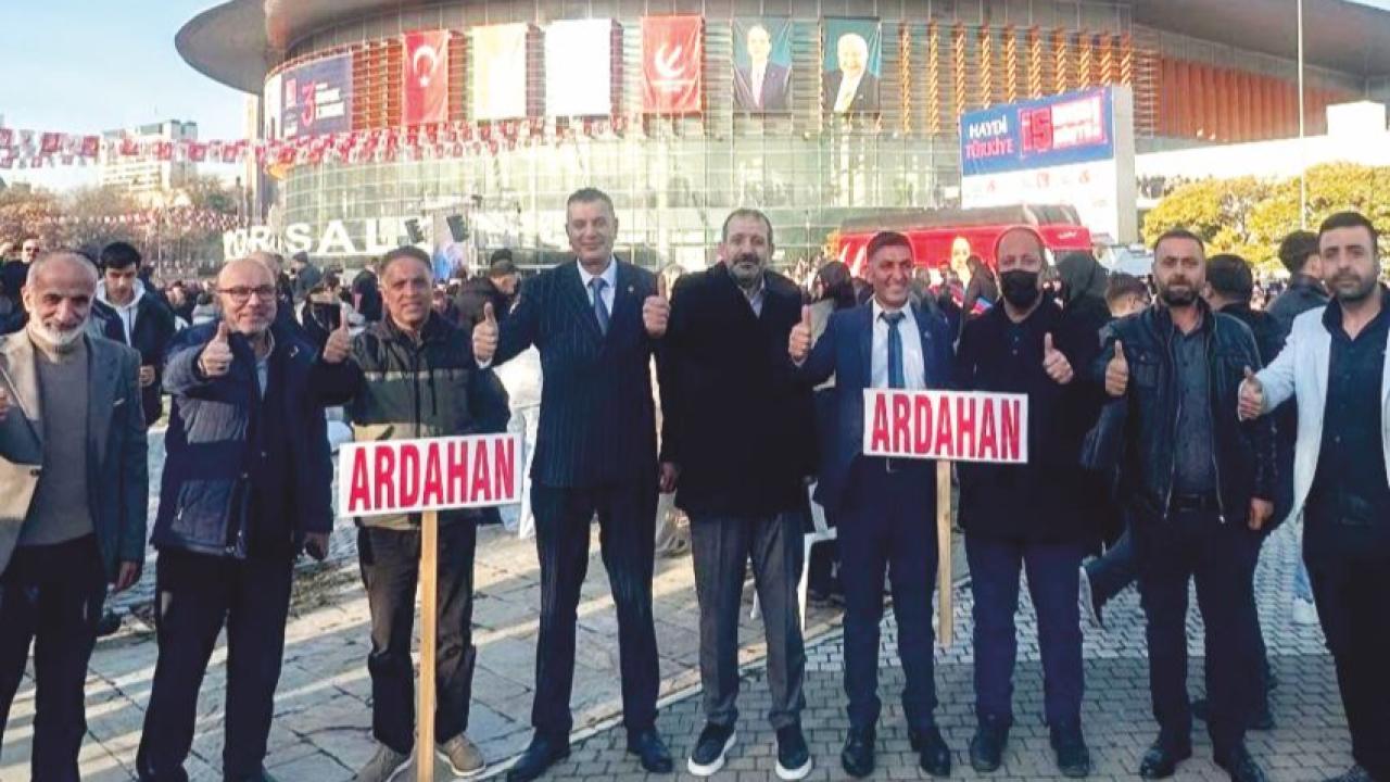 YRP Kongresine Ardahan’dan geniş katılım