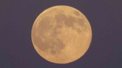 Van semalarında yılın son dolunayı görsel şölen sundu