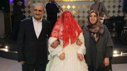 Down sendromlu Şevval’in düğün ve gelinlik hayali gerçek oldu