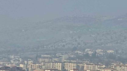 Elazığ’ın yüksek kesimlerinde sis etkili oluyor