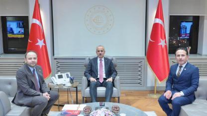 AK Parti Ardahan heyetinden Bakan Uraloğlu’na ziyaret
