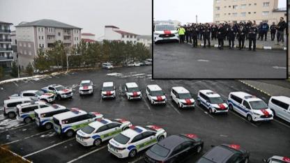 Ardahan İl Emniyet Müdürlüğü'ne 20 yeni araç teslim edildi