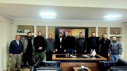 Ardahan Kent Konseyi'nden iki birliğe hayırlı olsun ziyareti