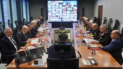 Ardahan Valisi, İçişleri Bakanı Ali Yerlikaya başkanlığında düzenlenen toplantıya katıldı