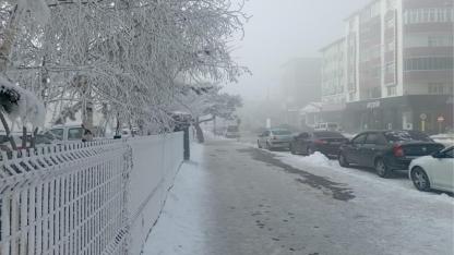 Ardahan’da kartpostallık manzara oluştu