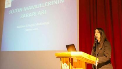 ARÜ’de “Bağımlılıkla Mücadele” konferansı
