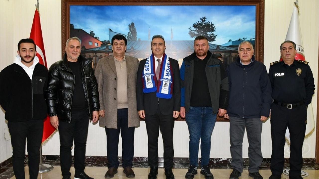 Başkan Çekim, Vali Çiçek’i ziyaret etti