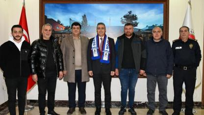 Başkan Çekim, Vali Çiçek’i ziyaret etti