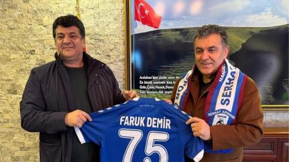 Başkan Çekim’den Demir’e anlamlı hediye