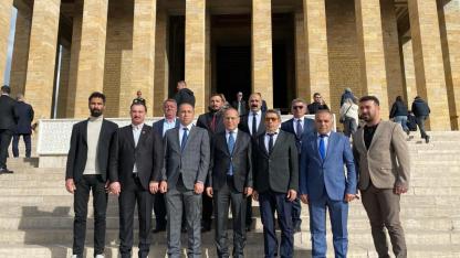 CHP Ardahan Teşkilatından Anıtkabir’e anlamlı ziyaret
