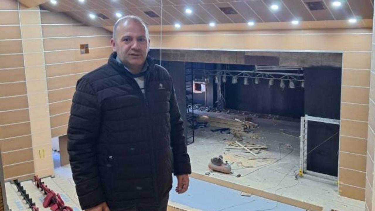 CHP Merkez İlçe Başkanı Onay, Kültür Merkezi’nde incelemelerde bulundu