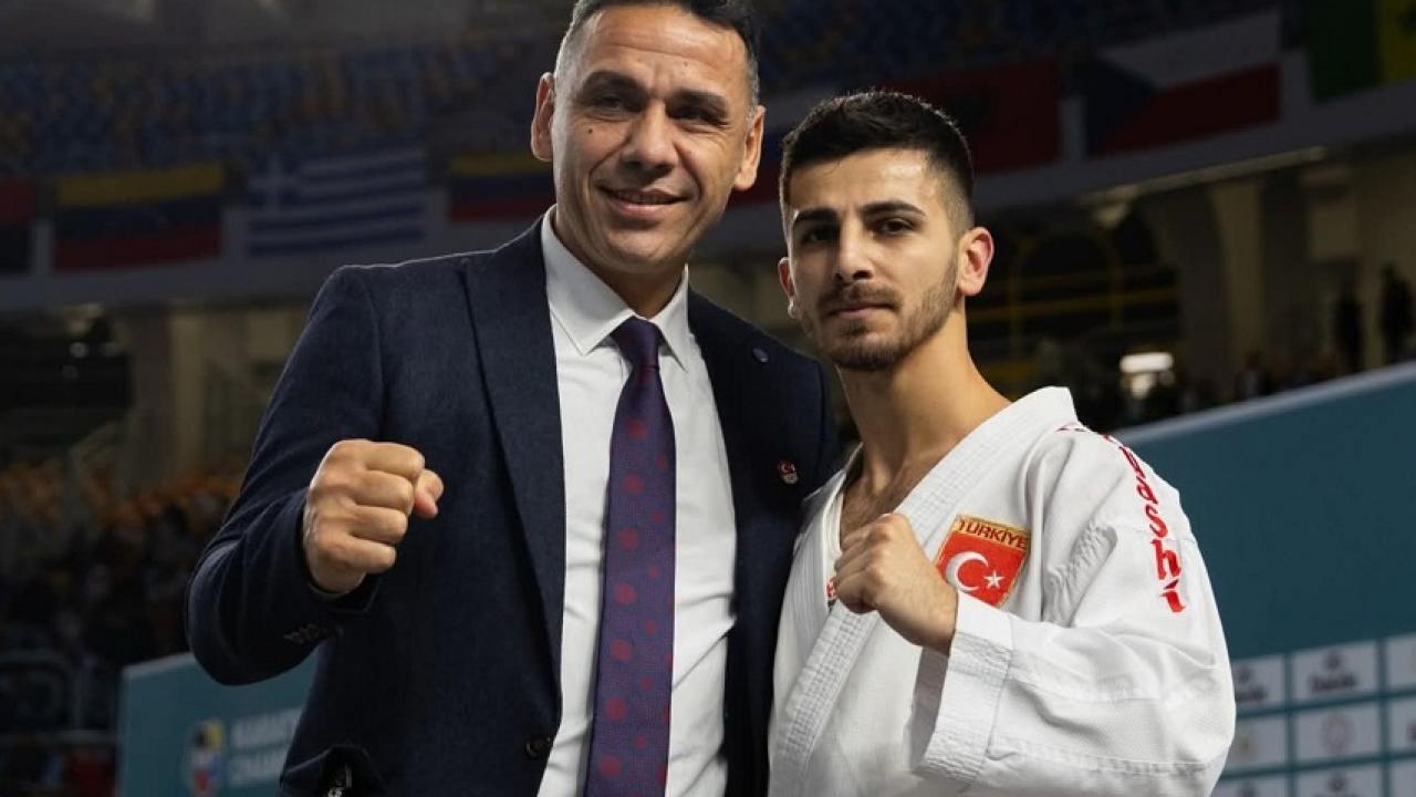 Çıldırlı karateci dünya şampiyonu oldu