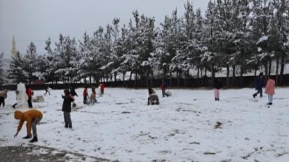 Çocuklar karın tadını çıkardı