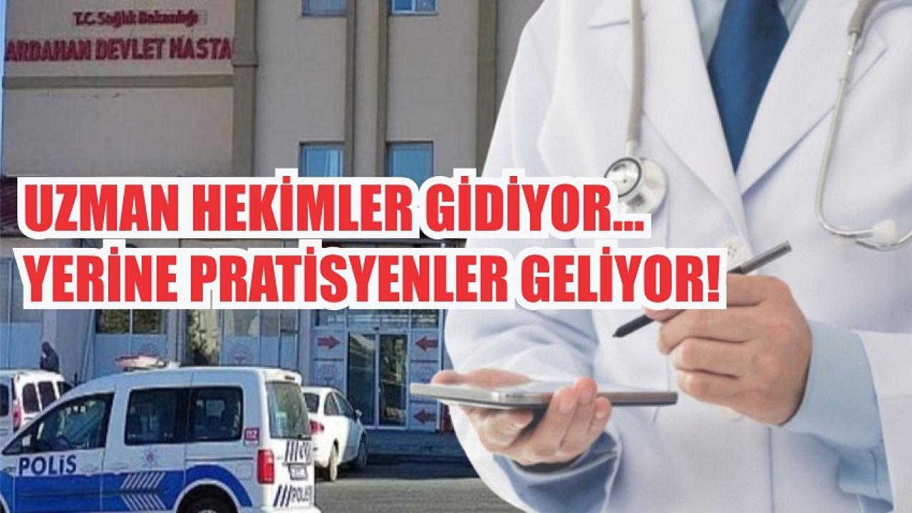 Devlet Hastanesi’nde uzman hekim sıkıntısı!