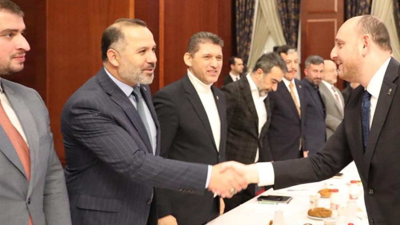 Hakan Aydın, il başkanları toplantısına katıldı