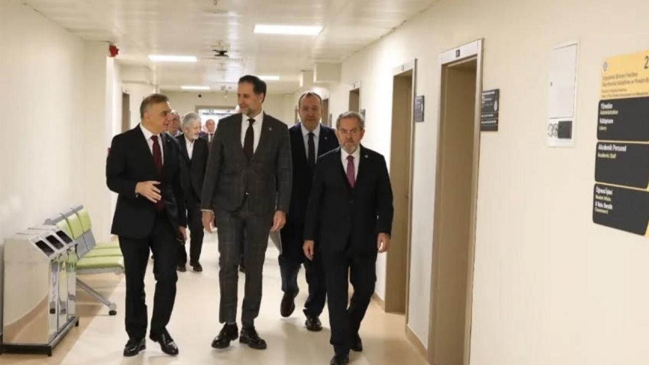 İncesu, AÜ’de teknoloji merkezi açılışa katıldı