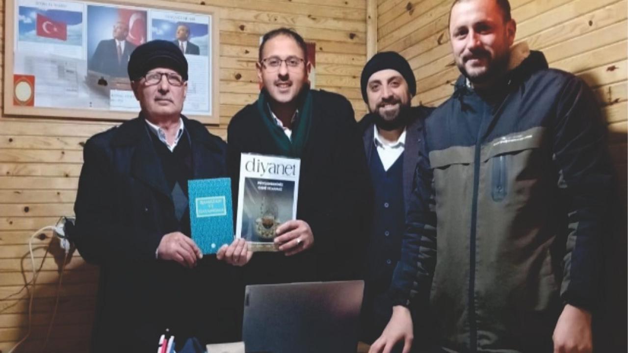 Müftülükten sanayi esnafına "Üç Aylar" ziyareti