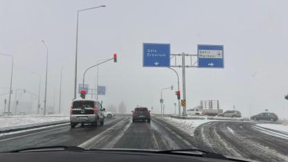 Ardahan güne sisle uyandı