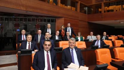 CHP Ardahan Milletvekili İncesu meclis mesaisinde