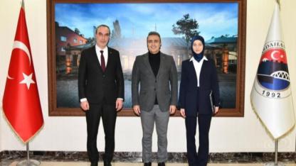 Vali Çiçek, Ombudsmanlık Kulübü heyetini kabul etti