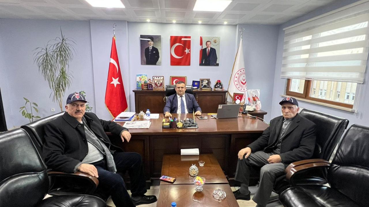 Şehit ve Gazi yakınlarından İl Müdürüne ziyaret