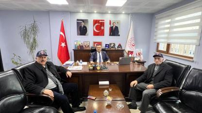 Şehit ve Gazi yakınlarından İl Müdürüne ziyaret