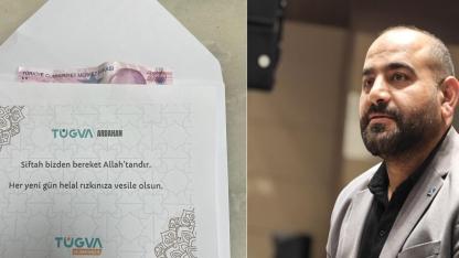 TÜGVA Ardahan esnafına siftah parası dağıttı