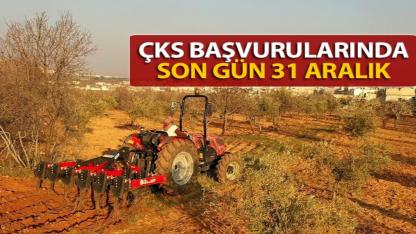 Üreticilerin dikkatine: ÇKS başvuruları 31 Aralık’ta sona erecek