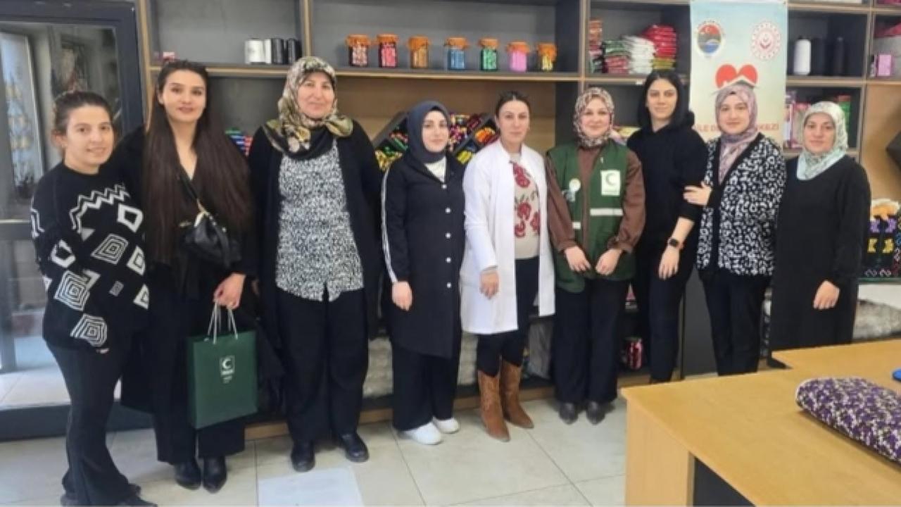 Yeşilay’dan Damal Bebek kursiyerlerine ziyaret