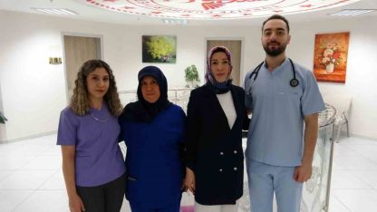 Hemşire anneler, doktor olan çocuklarıyla aynı hastanede görev yapıyor