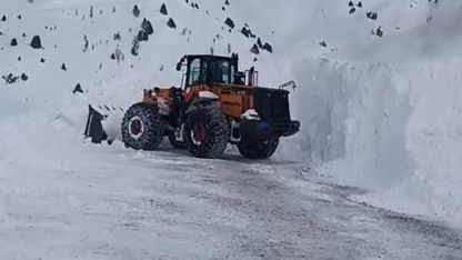 Çatak’ta 24 saatte 6 çığ düştü