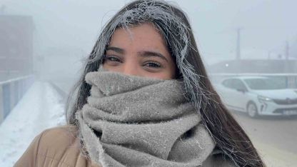 Ağrı’da termometreler eksi 24’ü gösterdi