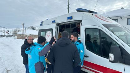 Bingöl’de UMKE’den zorlu kış şartlarında hayat kurtaran müdahale