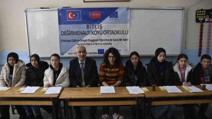 Bitlisli köy okulu öğrencilerine Avrupa yolu açıldı