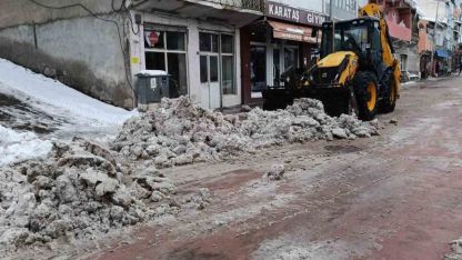 Posof’ta karla mücadele