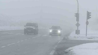 Bingöl’de yoğun sis görüş mesafesini düşürdü: Sürücüler zor anlar yaşadı