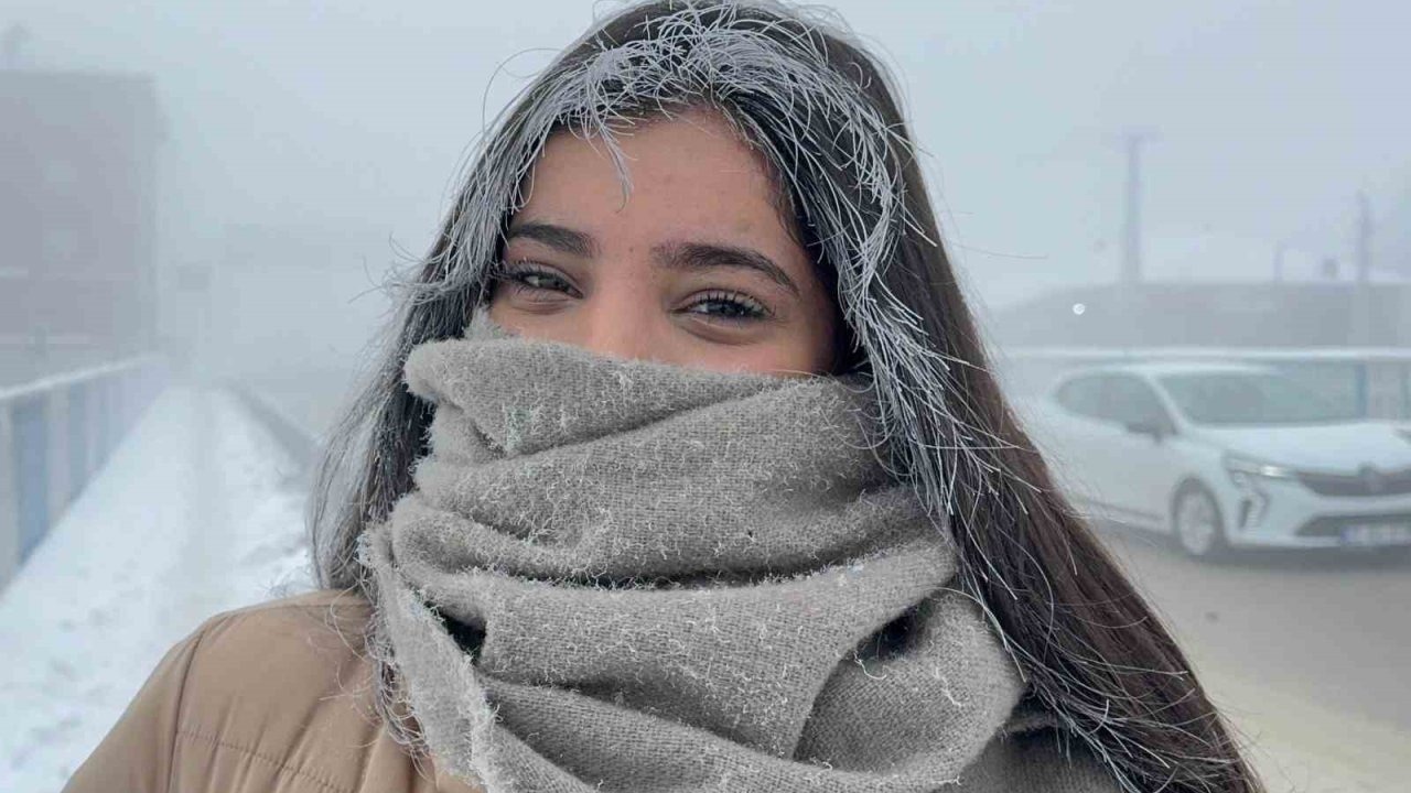 Ağrı’da termometreler eksi 24’ü gösterdi