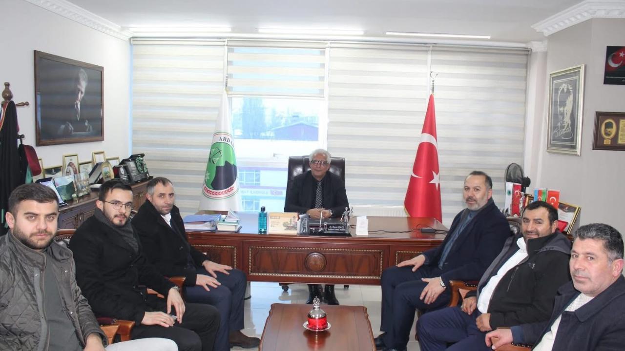 AK Parti Ardahan İl Başkanı Aydın’dan Baro Başkanlığına Ziyaret